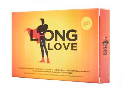 Long Love: #1 számú étrend-kiegészítő korai magömlés ellen