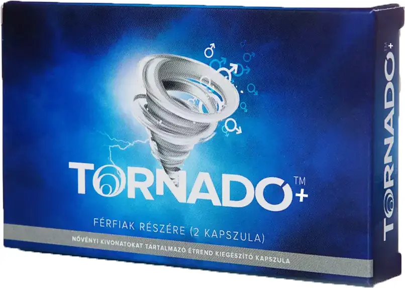 Tornado + potencianövelő fokozza a tesztoszteron szintet